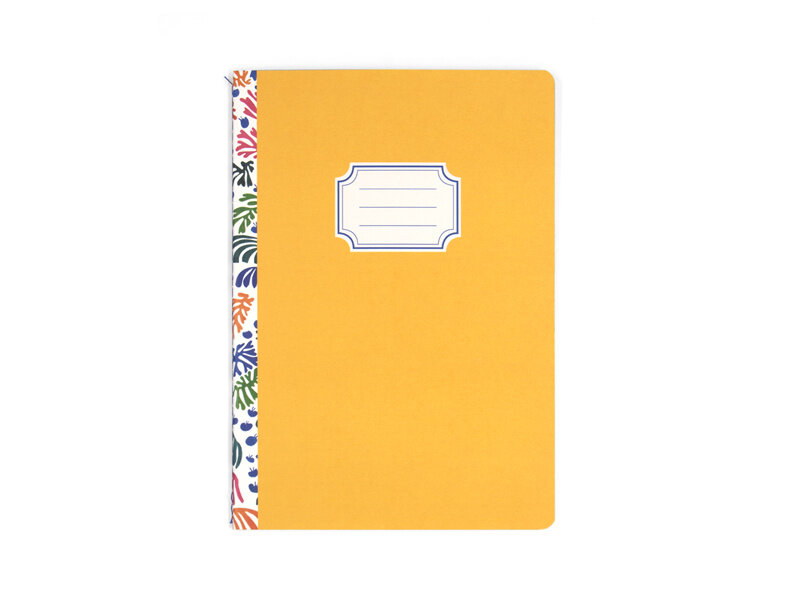 Carnet avec dos cousu en coton, A5,Henri Matisse