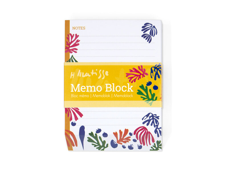 Top Blok/ Memo blocnote, Henri Matisse