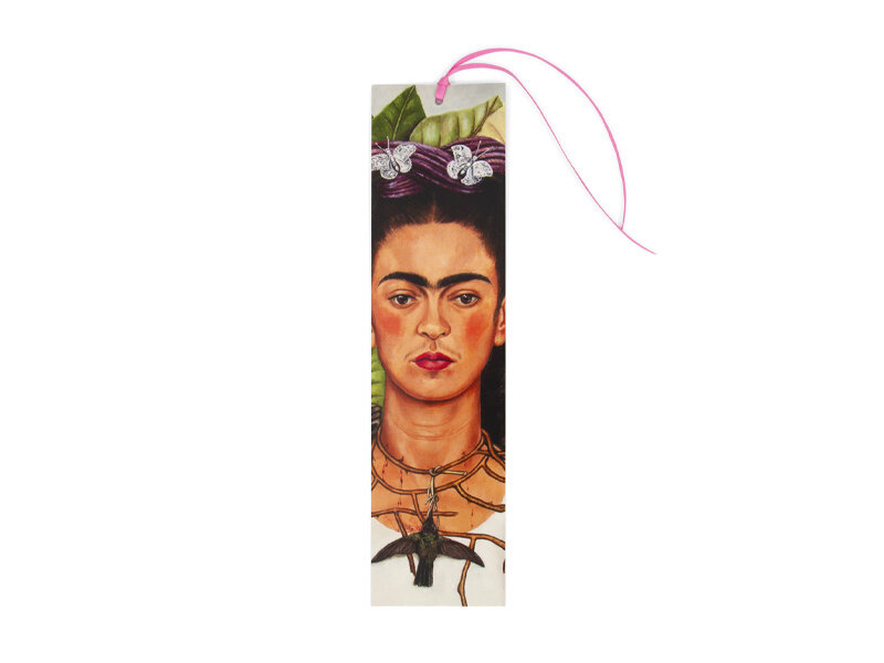 Classical  Lesezeichen,  Frida Kahlo, Selbstporträt   -Kolibri