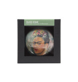 Presse-papier en verre, Frida Kahlo, Autoportrait  -Dr Eloesser