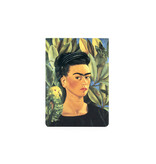 Bloc de notas en blanco A6,  Frida Kahlo, Autorretrato  -Bonito