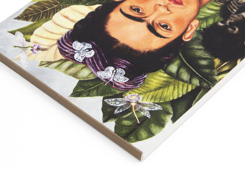 Bloc-notes vierge A6, Frida Kahlo, Autoportrait   -colibri