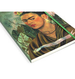 Softcover-Notizbuch, A5,   Frida Kahlo, Selbstporträt  -Dr Eloesser