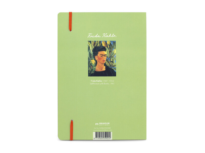 Softcover Book A5 ,   Frida kahlo, Self Portrait --Bonito