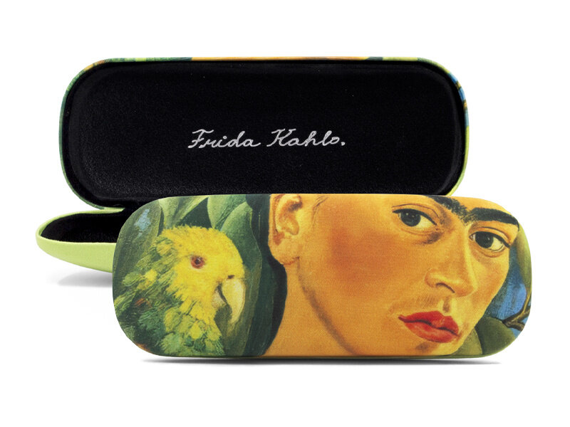 Brillenetui, Frida Kahlo, Selbstporträt mit Bonito
