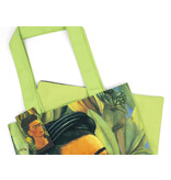 Bolsa de algodón con forro,   Frida Kahlo, Autorretrato  -Bonito