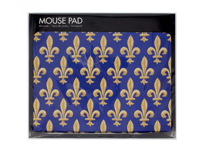 Mouse Pad, Fleur de Lys