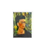Dubbele kaart,  Frida Kahlo, Zelfportret met Bonito