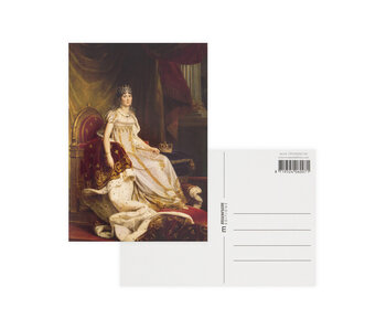 Carte postale, 10 x 15 cm, l'impératrice Joséphine en costume de couronnement