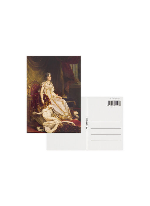 Carte postale, 10 x 15 cm, l'impératrice Joséphine en costume de couronnement