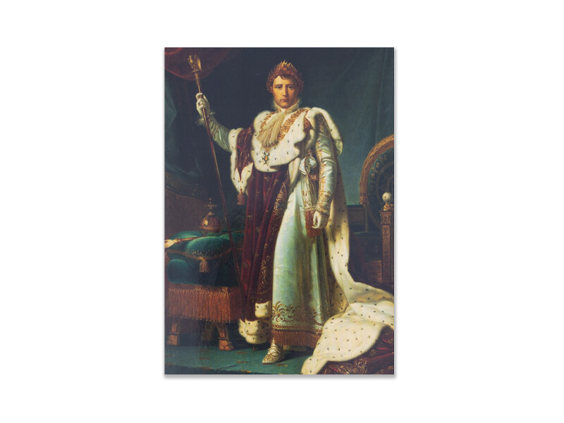 Carte postale, 10 x 15 cm,  Napoleon Bonaparte, François Gérard