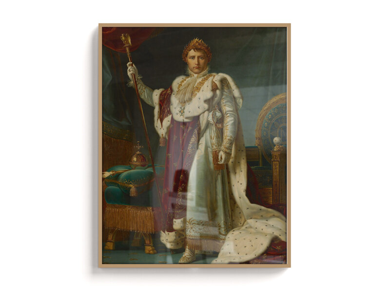 Miniposter, A3, Porträt von Napoleon Bonaparte, 1805-1815