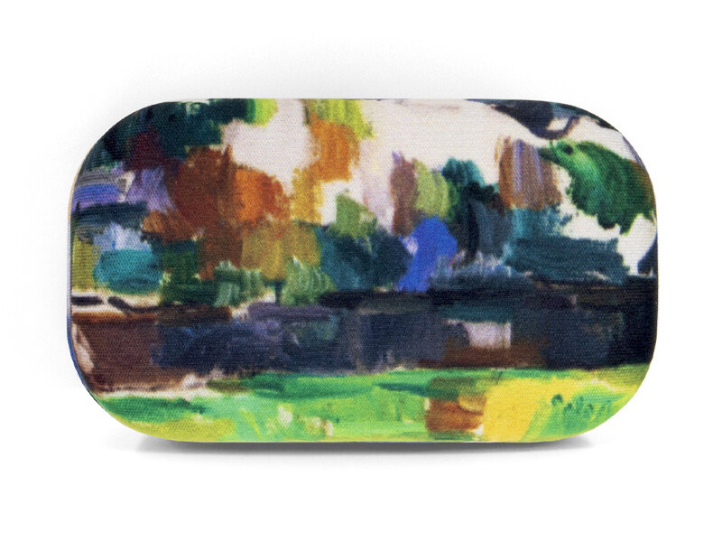 Caja de viaje,Paul Cezanne, Le jardin des Lauves