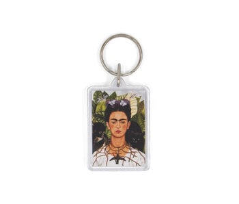 Keyring, Frida Kahlo, Self portrait with humming bird