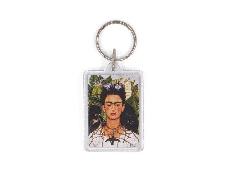 Porte-clés, Frida Kahlo, Autoportrait au collier d'épines et au colibri
