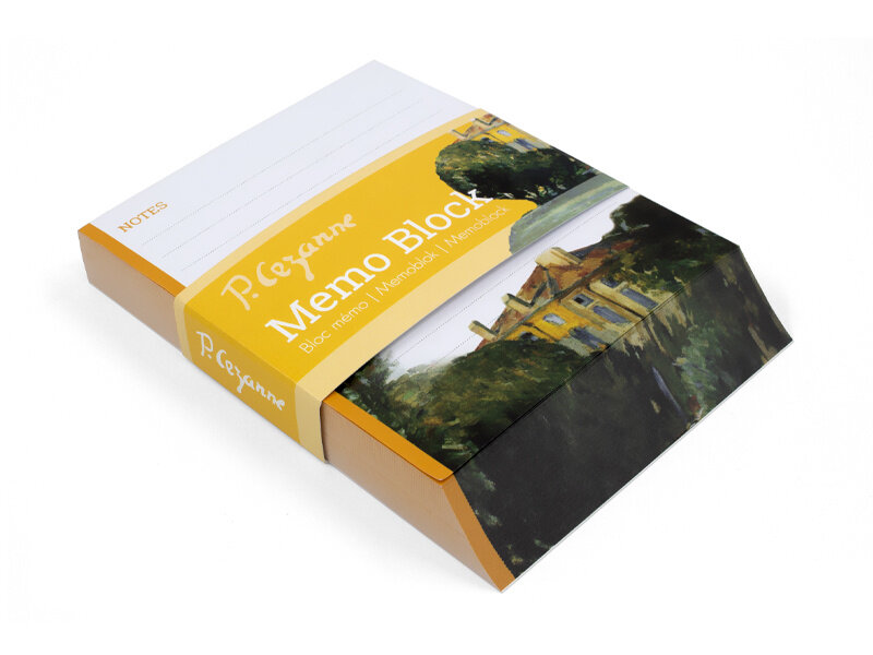 Memo blocnote, Paul Cezanne,The house of Jas de Bouffan