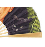 Fächer, Large, Frida Kahlo, Selbstporträt mit Kolibri Fächer, Large, Frida Kahlo, Selbstporträt mit Kolibri