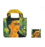 Shopper foldable LF,   Frida Kahlo,  Self Portrait - Bonito