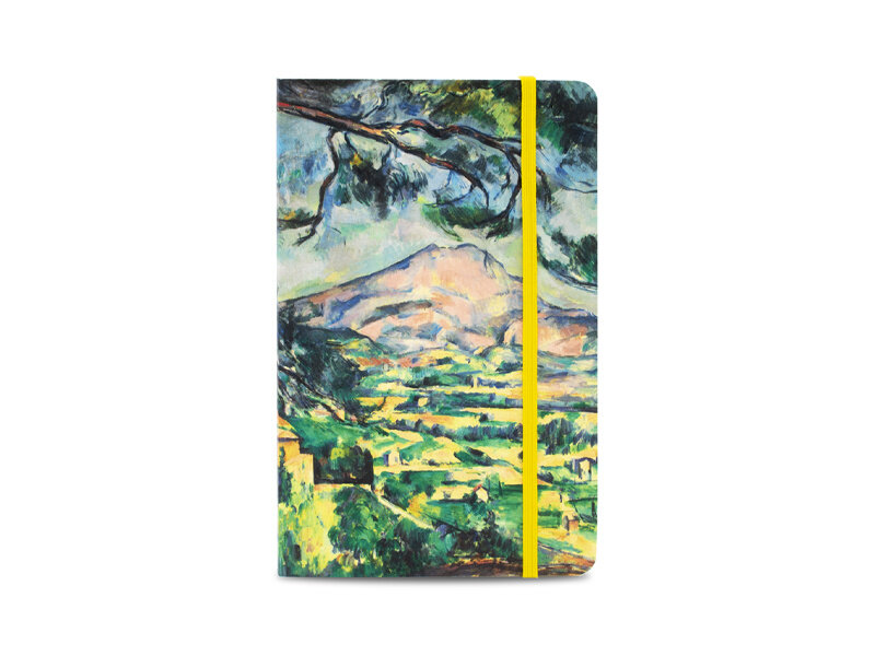 Softcover Notebook A6,Cezanne, Montagne Sainte Victoire
