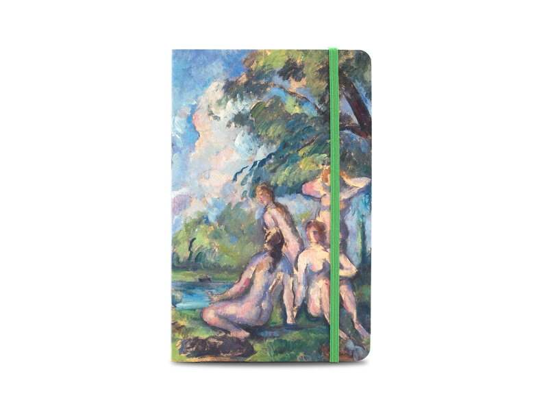 Cuaderno de tapa blanda, A6,Cezanne, Baigneuses