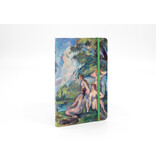 Softcover Notebook A6,Cezanne, Baigneuses