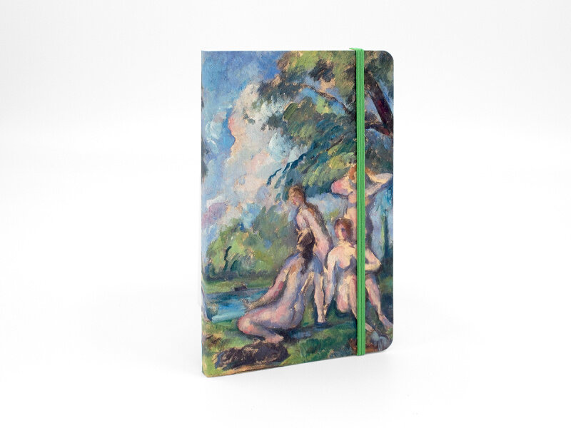 Softcover notitieboekje A6,Cezanne,  Badende figuren