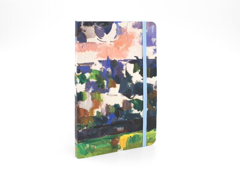 Softcover notitieboekje A6,Cezanne, De tuin van Lauves