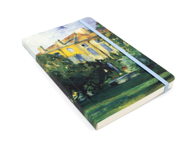 Softcover-Notizbuch, A6 Cezanne,  Das Haus von Jas de Bouffan