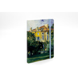 Softcover Notebook A6,Cezanne, The mansion of  Jas de Bouffan