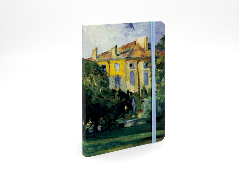 Softcover notitieboekje A6,Cezanne, , Het huis van Jas de Bouffan