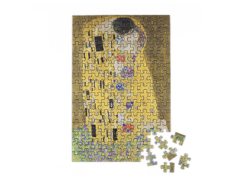 Mikropuzzle, 150 Teile, Gustav Klimt,Der Kuss
