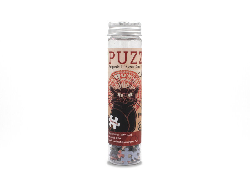 Mini Kunst puzzel, 150 stukjes, Le Chat Noir, Steinlen