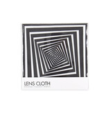 Lens cloth, 15x15 cm, Optical pattern