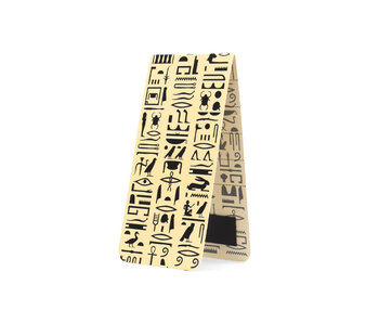 Magnetic bookmark, Hieroglyphs