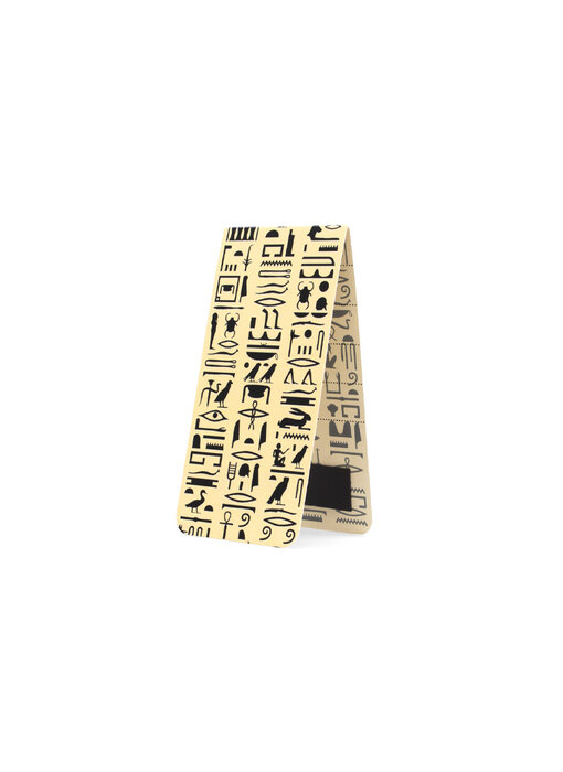 Magnetic bookmark, Hieroglyphs