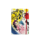Softcover notitieboekje, A5,  Marc Chagall, Lovers under red sun