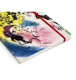 Cuaderno de tapa blanda, A5, Marc Chagall, Lovers under red sun