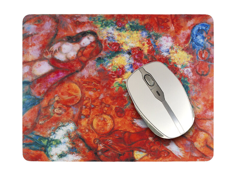 Mouse Pad, Marc Chagall, Red Circus