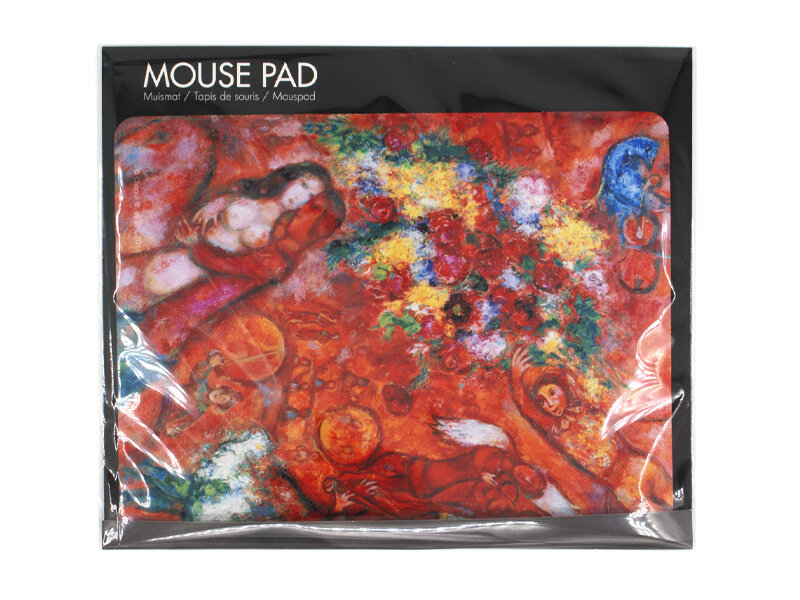 Mouse Pad, Marc Chagall, Red Circus