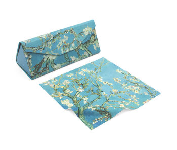 Foldable spectacle case+ lens cloth , Vincent van Gogh, Almond Blossom