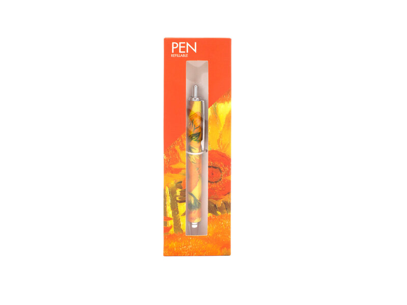 Ballpen in box, Sunflowers , Vincent van Gogh