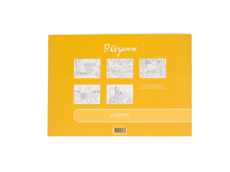 Libro de colorear, Paul Cezanne