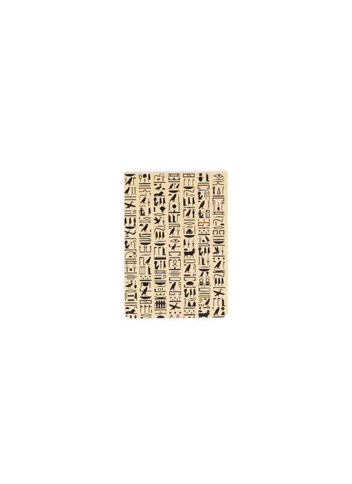 Notepad en blanco A6,  Jeroglíficos