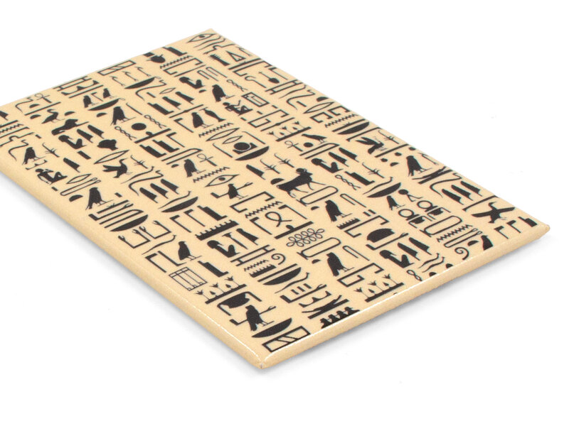 Kühlschrankmagnet, Hieroglyphen
