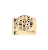 Taschen spiegel Ø 80 mm,  Ägyptische Hieroglyphen