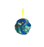 DIY Paper Christmas Ball ,peacock feathers