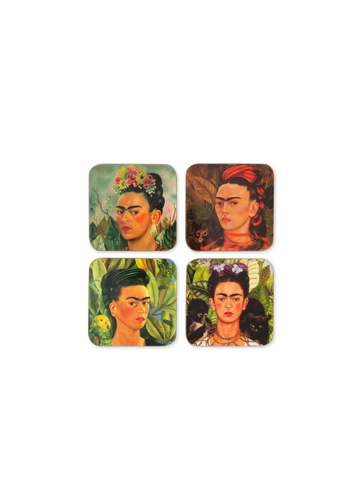 Untersetzer, 4er-Set, Frida Kahlo