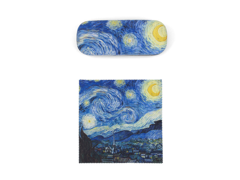 Estuche para gafas con paño para lentes, Vincent van Gogh,  La noche estrellada