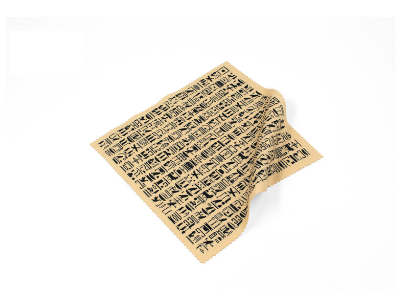Brillentuch,  Ägyptische Hieroglyphen