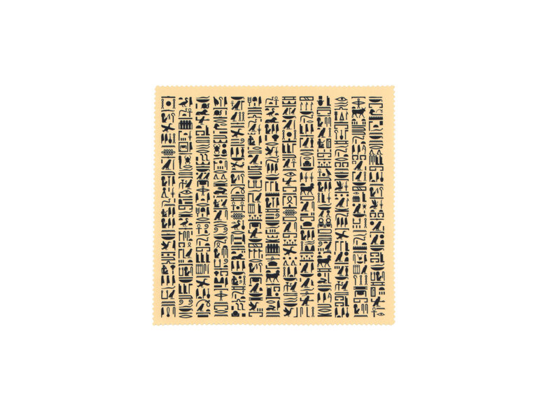 Brillendoekje, Egyptische  Hiërogliefen